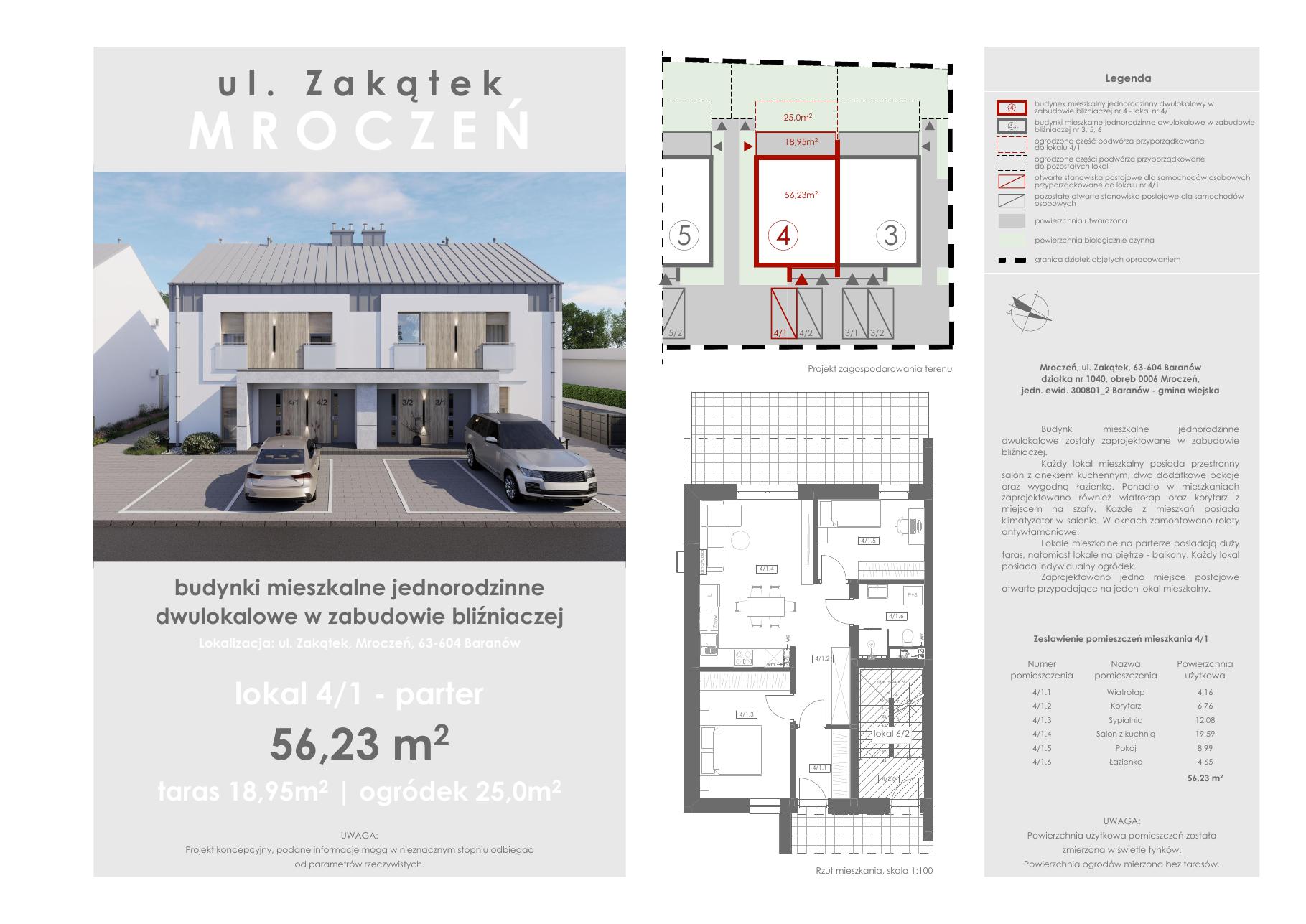 Karta mieszkania 4/1
